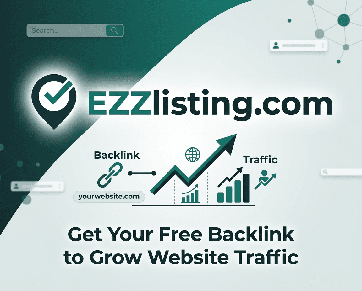 EZZlisting.com — get a free backlink to grow your website traffic
